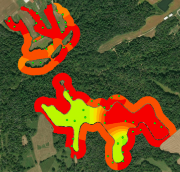Bobwhite food map