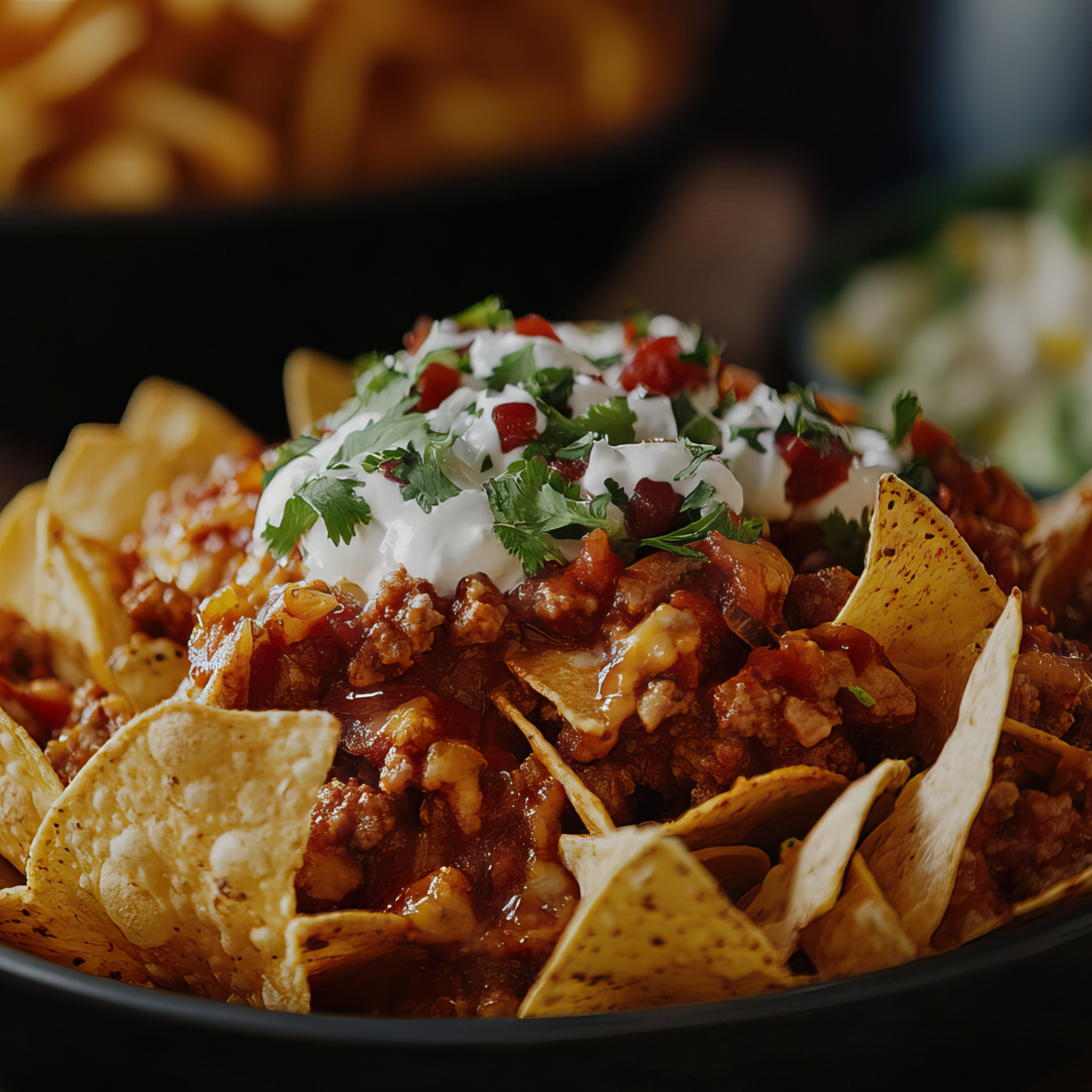 Ground Lamb Nachos - Greenacres Foundation